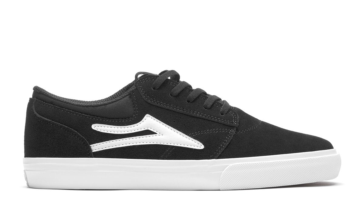 Lakai Griffin Skateboard Shoes - Black Suede – Change