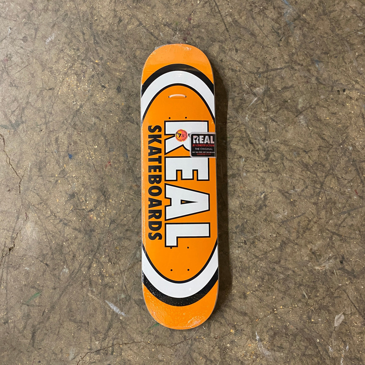 Real - Classic Oval Skateboard Deck - 7.5