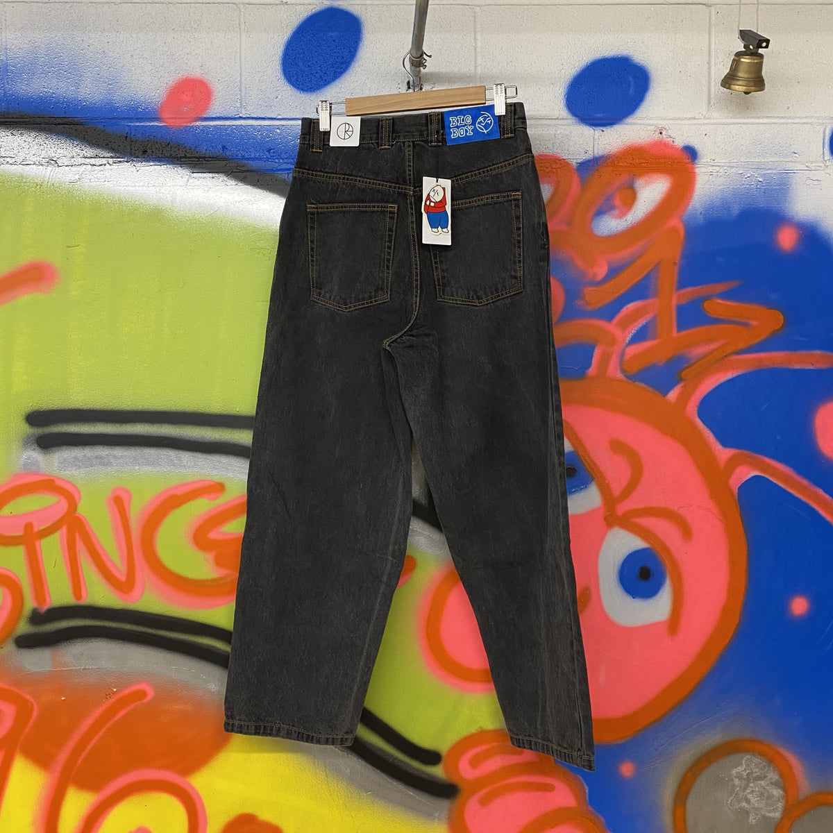 Polar Skate Co. - Big Boy Jeans - Washed Black