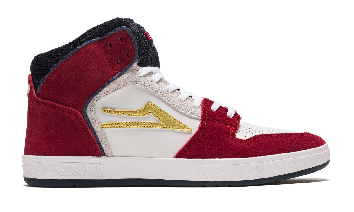 Lakai - Telford - Red/Navy Suede