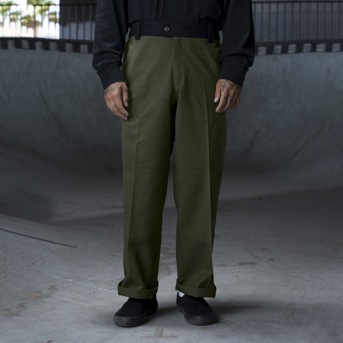 Dickies - Ronnie Sandoval Double Knee Pants - Olive Green/Black