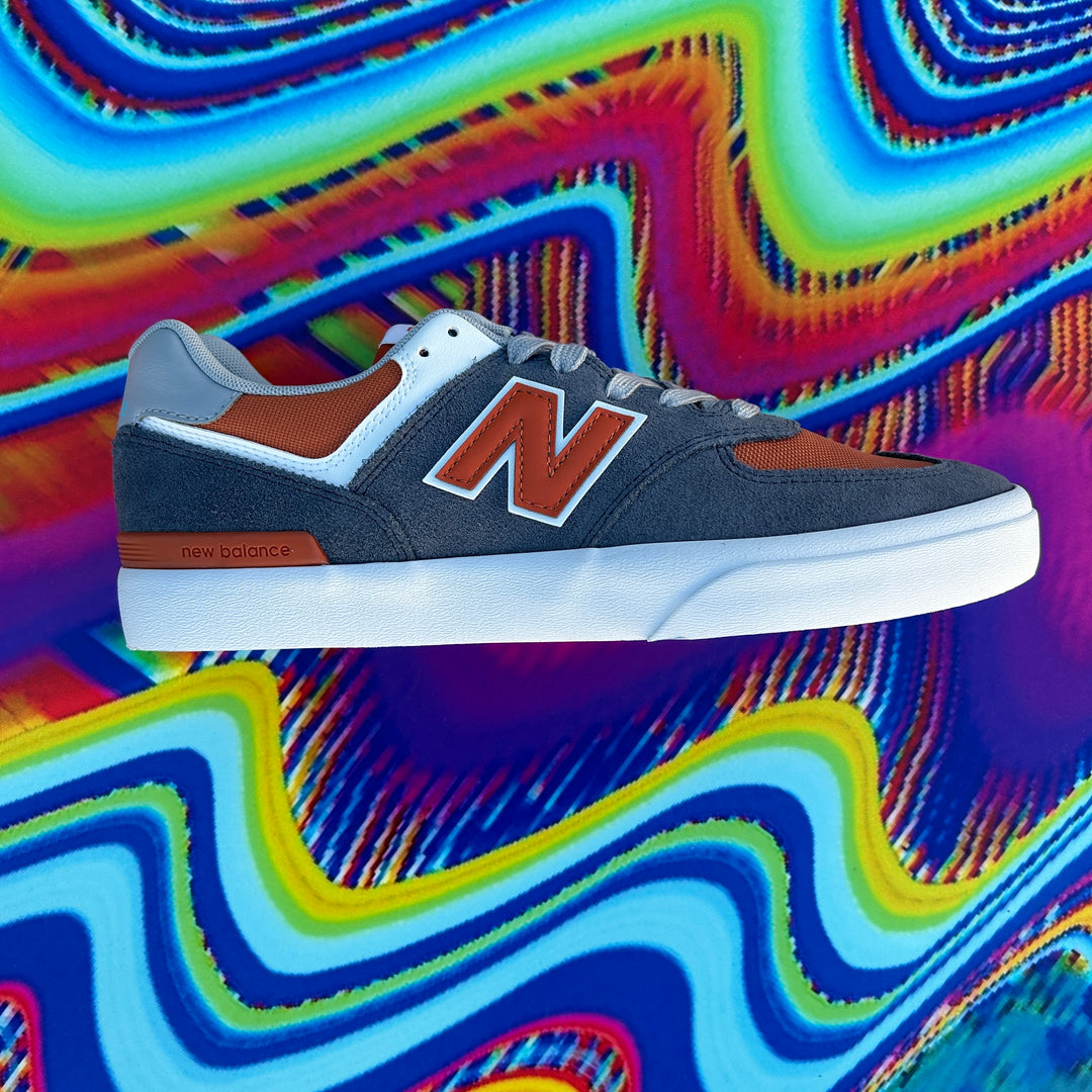 New balance 574 vulc grey orange Change