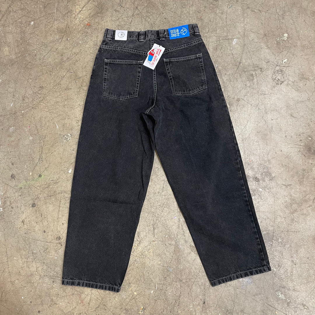 POLAR BIG BOY JEANS SILVER/BLACK – Change