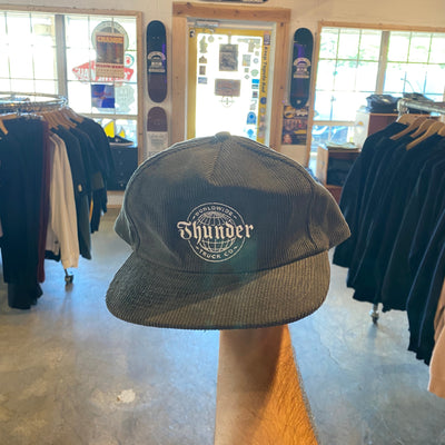Thunder Worldwide Hat Black Blue Snapback