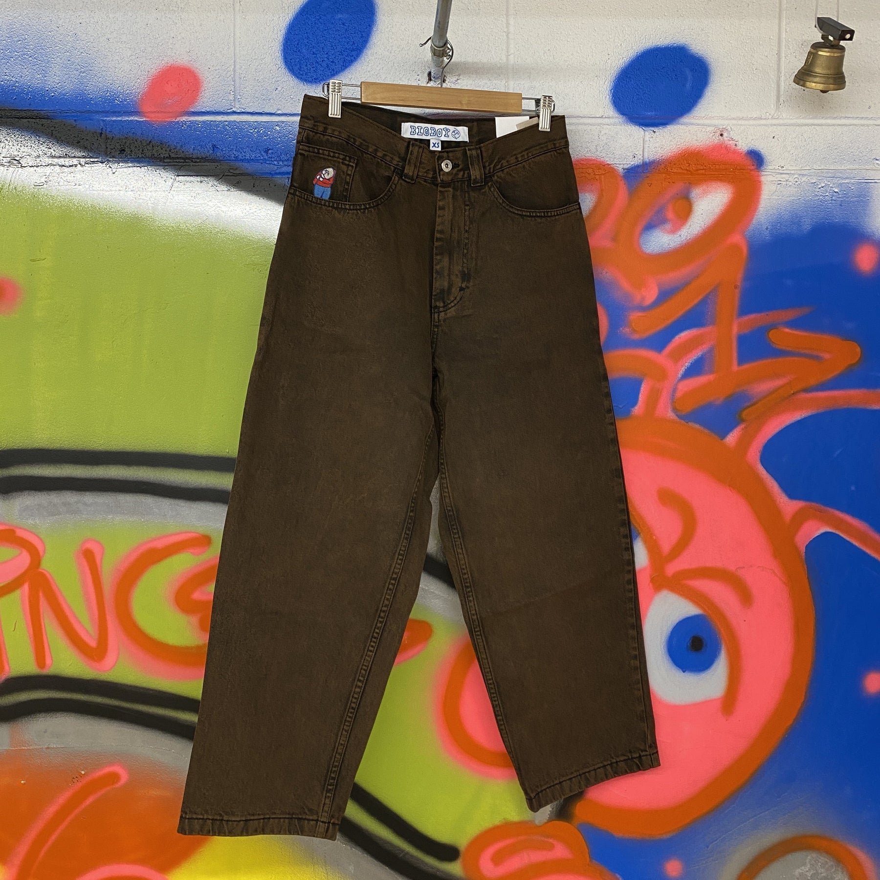 POLAR SKATE CO. BIG BOY JEANS BROWN BLUE - デニム/ジーンズ