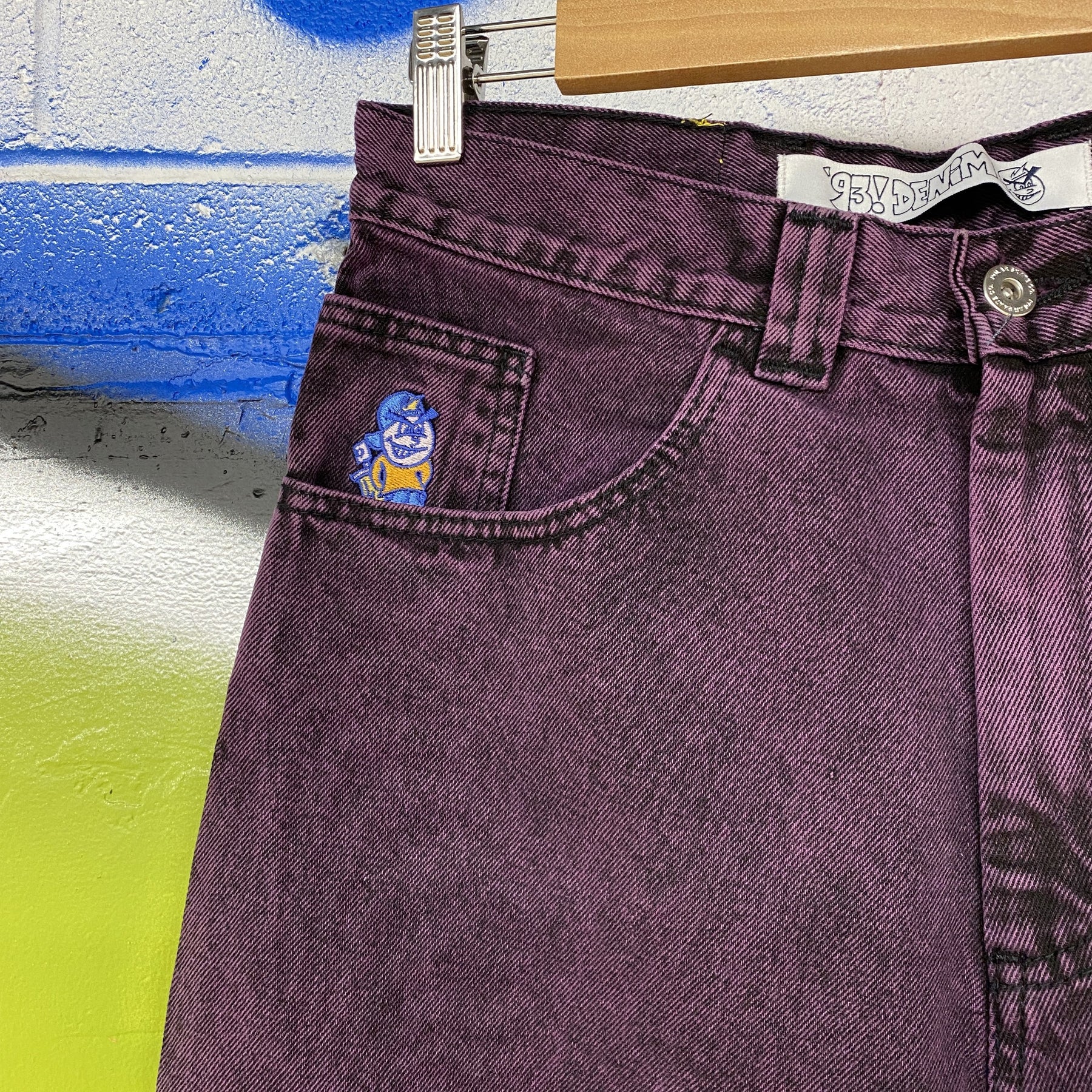 Polar Skate Co. - 93 Denim Jeans - Purple Black – Change