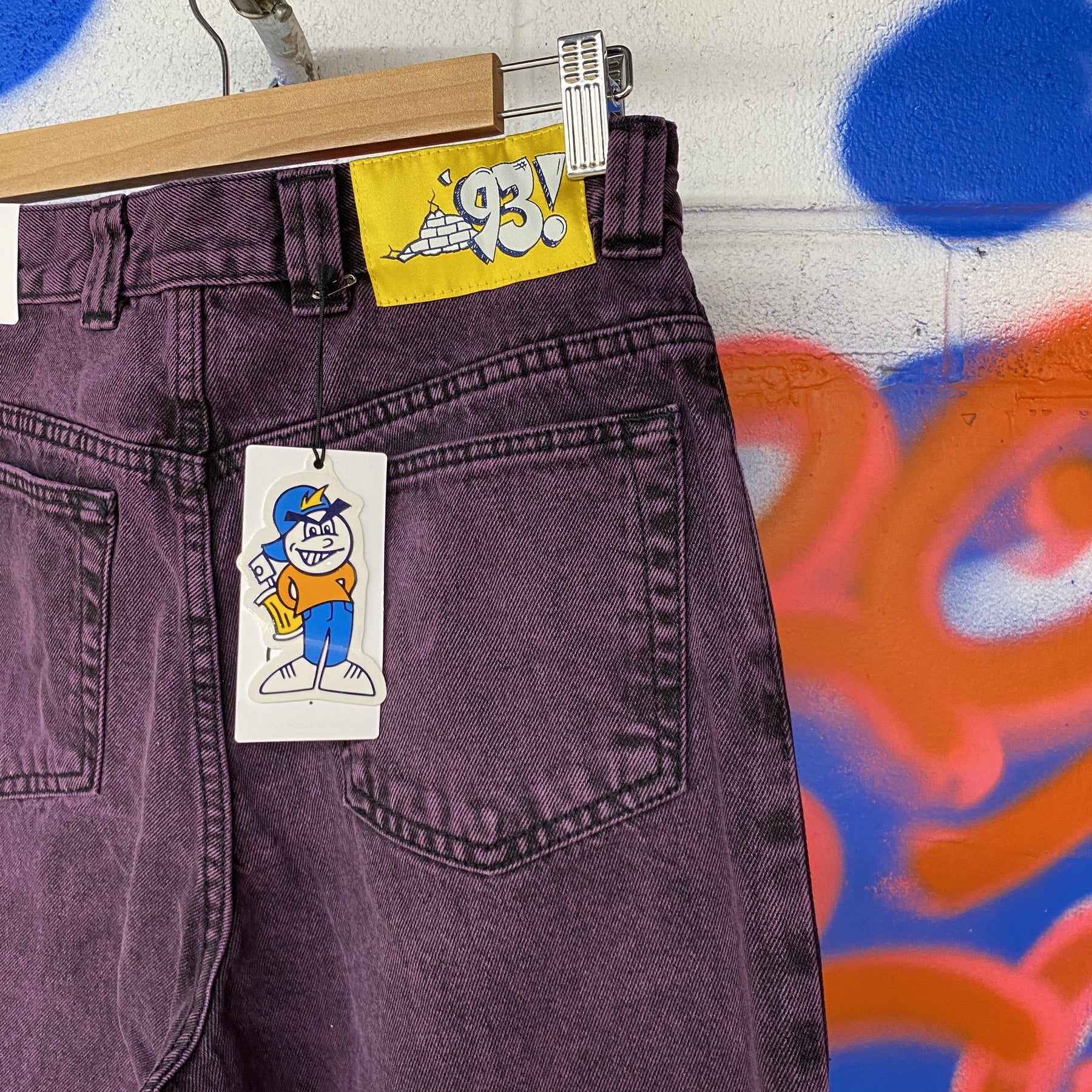 Polar Skate Co. - 93 Denim Jeans - Purple Black – Change