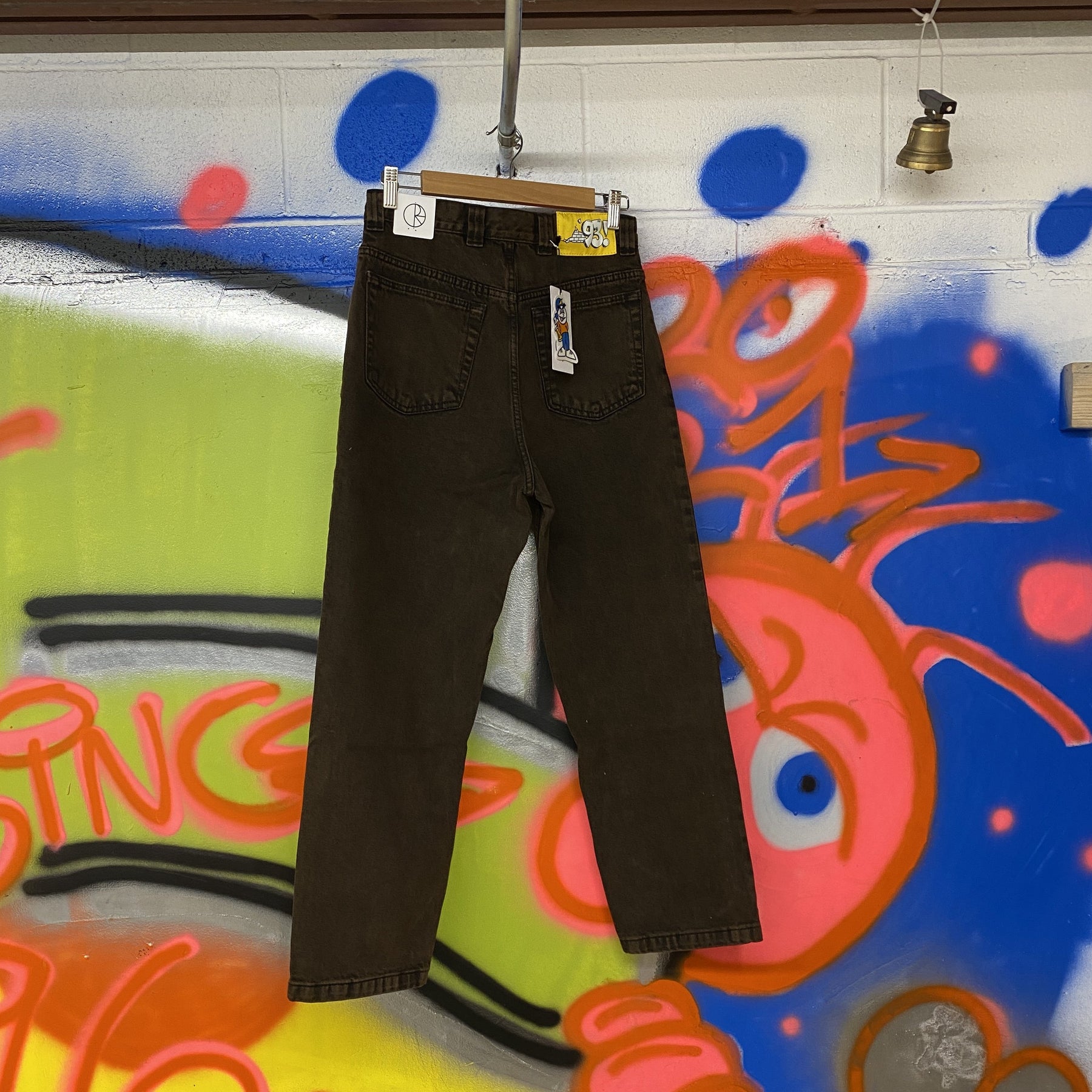 Polar Skate Co. - 93 Denim Jeans - Brown Black – Change